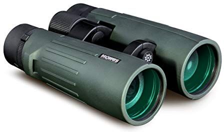 Konus REX 12x50 Binocolo Verde a Ponte Aperto con Ottiche a Trattamento Silver, Super Leggero, con Zoom 12x50