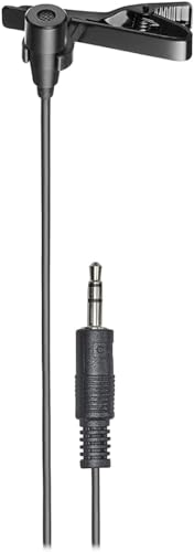 Technica 3350xiS Microfono a Clip a Condensatore Omnidirezionale Nero