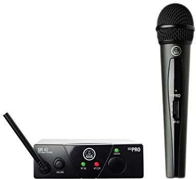 AKG Pro Audio WMS40 Mini Vocal Set BD US45A Wireless Microfono Sistema