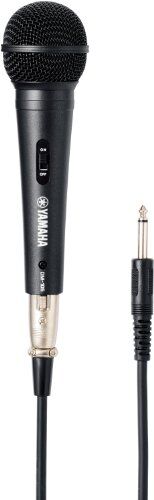 Yamaha DM-105 Microfono Dinamico di Alta Qualità, Adatto a Voci Soliste e di Supporto, Connessione XLR-M a 3 Pin, Nero