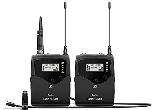 Sennheiser Microfono senza fili  set microfono lavalier (EW 512P G4-BW)