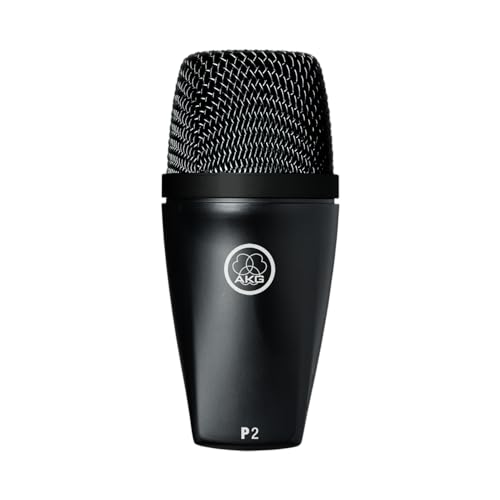 AKG Microfono per bassi dinamico ad alte prestazioni, nero