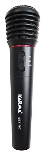 Karma Microfono dinamico per mixer amplificatori jack 6,3 mm cavo 3 mt