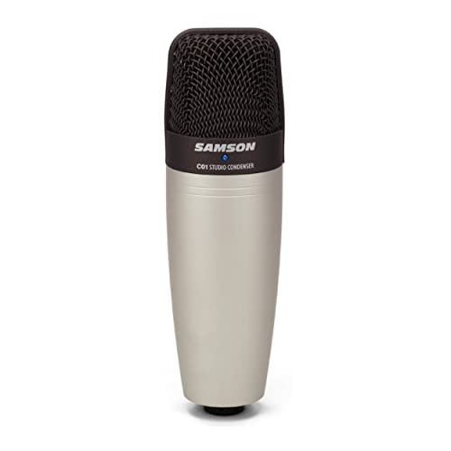 Samson C01 Microfono a consensatore cardioide + supporto + custodia