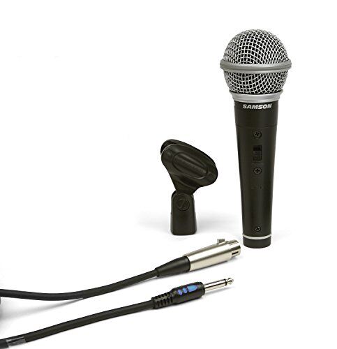 Samson Microfono Dinamico Cardioide c/Switch e cavo