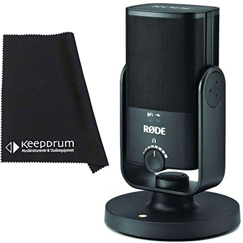 RØDE Rode NT-USB Mini microfono a condensatore USB + panno in microfibra Keepdrum