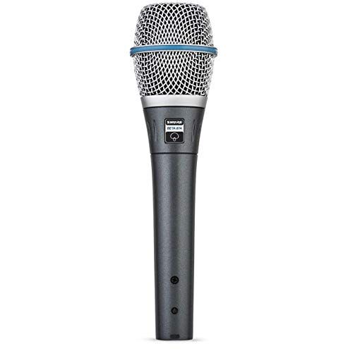 Shure Beta 87A Microfono A Condensatore Con Pattern Polare Supercardioide, Per Applicazioni Vocali Da Studio