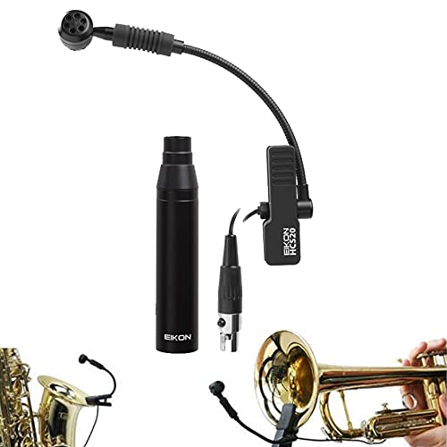 Proel EIKON  Microfono a condensatore professionale per strumenti a fiato, Nero