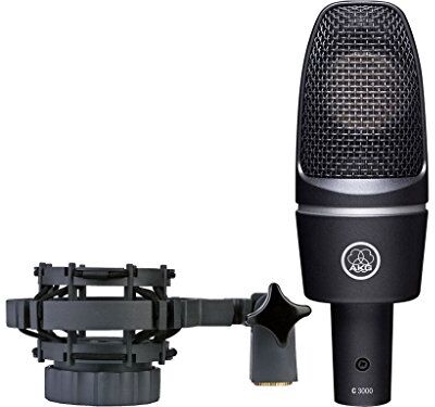 AKG C 3000 B Cardioid Condenser Microphone Microfoni a condensatore con diaframma largo