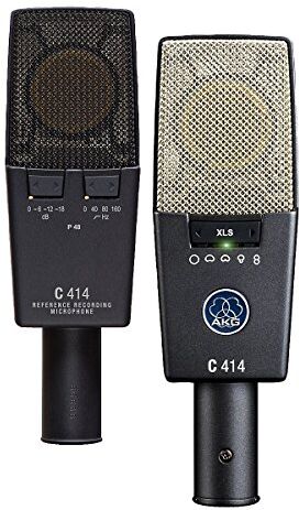 AKG C414 X LS/ST C-414 XLS/ST Micro Studio Kit 2 micros + Valise Aluminium