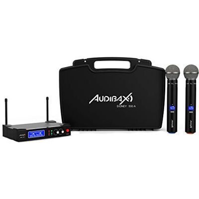 Sistema Microfono Wireless Sidney 500 A - Doppio UHF Handhelds Sistema Microfono Wireless Sidney 500 A - Doppio UHF Handhelds