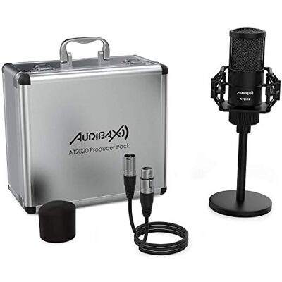 Audibax - AT2020 - Condenser - Studio Pack - Microfono Audibax - AT2020 - Condenser - Studio Pack - Microfono