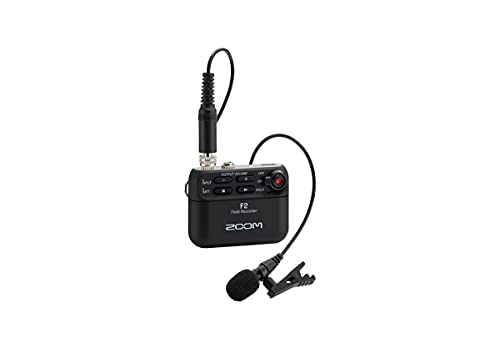 Zoom Field Recorder e Microfono Lavalier, Nero