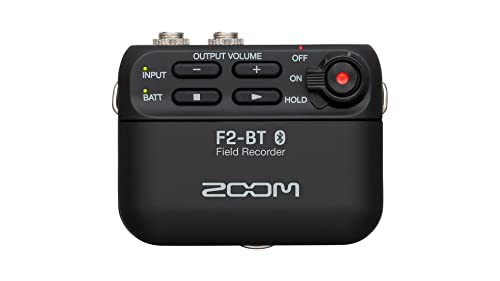 Zoom F2-BT field recorder Bluetooth + Microfono lavalier