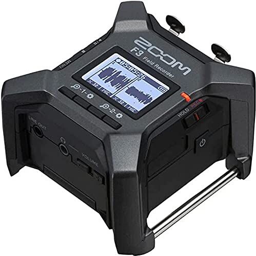 Zoom F3 field recorder a 2 tracce 32bit