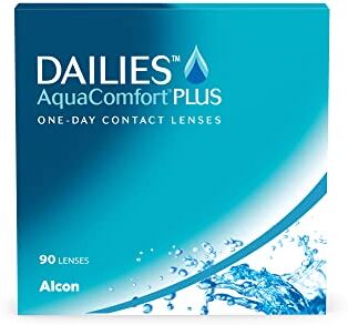 Dailies AquaComfort Plus Lenti a Contato Giornaliere, 90 Lenti, BC 8.7 mm, DIA 14.0 mm, +6 Diopt