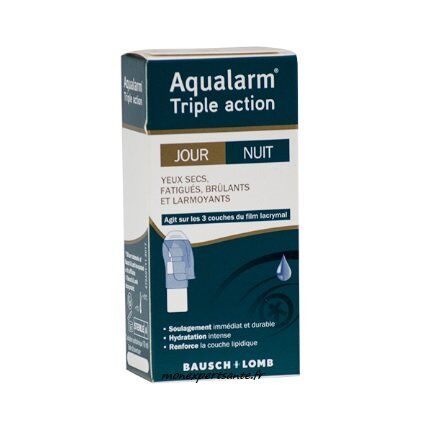 Bausch & Lomb – Tripla azione secchezza e fatica, 10 ml, Aqualarm