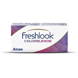 Alcon FreshLook Colorblends Sterling Gray lenti a contatto mensili, 2 lenti / BC 8.6 mm / DIA 14.5 mm / -8 Diopt