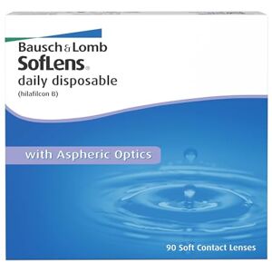 SofLens Daily Disposable Lenti a Contatto Giornaliere Correttive, 90 Lenti, BC 8.6 mm, DIA 14.2 mm, -2.25 Diopt SofLens Daily Disposable Lenti a Contatto Giornaliere Correttive, 90 Lenti, BC 8.6 mm, DIA 14.2 mm, -2.25 Diopt