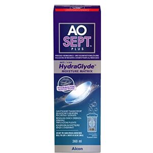 Alcon Aosept Plus con Soluzione per Lenti a Contatto Hydraglyde, Bottiglia Singola, 360 ml