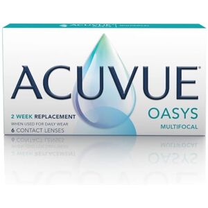 Acuvue OASYS MULTIFOCAL Lenti a contatto quindicinali per la presbiopia Protezione UV;-2.75 diottrie; BC 8.4; DIA 14.30; ADD High; 6 lenti Acuvue OASYS MULTIFOCAL Lenti a contatto quindicinali per la presbiopia Protezione UV;-2.75 diottrie; BC 8.4; DIA 14.30; ADD High; 6 lenti