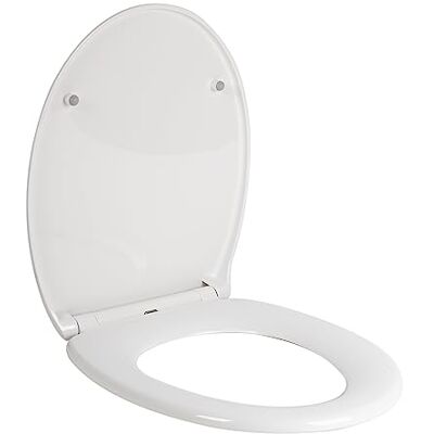 Cofan Coperchio WC Con bottone a sgancio rapido Forma ovale Materiale: polipropilene Dimensioni: 44,9 x 37,5 cm Cofan Coperchio WC Con bottone a sgancio rapido Forma ovale Materiale: polipropilene Dimensioni: 44,9 x 37,5 cm
