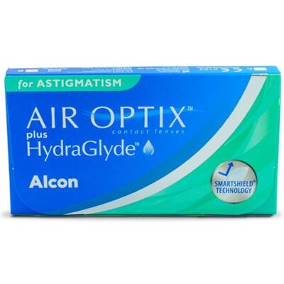 Air Optix Plus HydraGlyde for Astigmatism Lenti a Contatto Mensili, 6 Lenti, BC 8.7 mm, DIA 14.5 mm, CYL -2.25, Asse 40, -5.75 Diopt Air Optix Plus HydraGlyde for Astigmatism Lenti a Contatto Mensili, 6 Lenti, BC 8.7 mm, DIA 14.5 mm, CYL -2.25, Asse 40, -5.75 Diopt