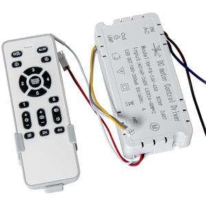 DRW Telecomando e ricevitore per ventola 4,5 x 12,5 x 2 cm e 5,5 x 11,5 x 2,5 cm DRW Telecomando e ricevitore per ventola 4,5 x 12,5 x 2 cm e 5,5 x 11,5 x 2,5 cm