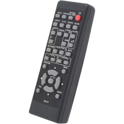 Snorvixre Telecomando per proiettore, piena funzionalità, pulsante Reature Sensitive compatibile con proiettore CPAW312WN, CPD27WN, CPD32WN, nero Snorvixre Telecomando per proiettore, piena funzionalità, pulsante Reature Sensitive compatibile con proiettore CPAW312WN, CPD27WN, CPD32WN, nero