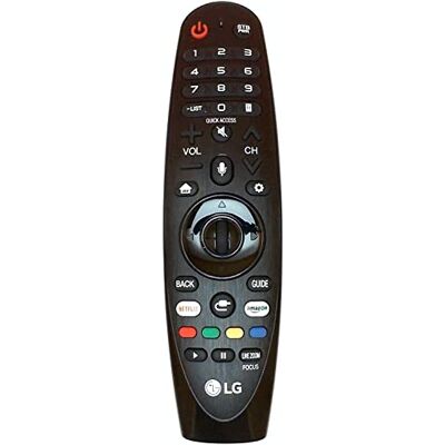 LG Telecomando magico OEM AN-MR18BA con pulsanti Netflix e Amazon Voice Mate per 4K UHD 2018 OLED65W8PUA, 77W8PUA, 43W8PUA, 49W8PUA, 50W8PUA, 55W8PUA LG Telecomando magico OEM AN-MR18BA con pulsanti Netflix e Amazon Voice Mate per 4K UHD 2018 OLED65W8PUA, 77W8PUA, 43W8PUA, 49W8PUA, 50W8PUA, 55W8PUA