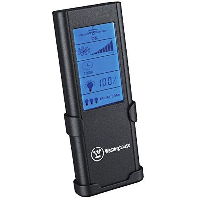 Westinghouse 77841 Telecomando per Ventilatore da Soffitto a Radiofrequenza e per la Luce con Touch screen e Timer Westinghouse 77841 Telecomando per Ventilatore da Soffitto a Radiofrequenza e per la Luce con Touch screen e Timer