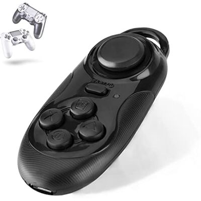 Zerone Telecomando wireless Bluetooth per Gamepad, otturatore per selfie, mouse wireless per Gamepad, Occhiali 3D VR, per Android PC TV Box (nero) Zerone Telecomando wireless Bluetooth per Gamepad, otturatore per selfie, mouse wireless per Gamepad, Occhiali 3D VR, per Android PC TV Box (nero)