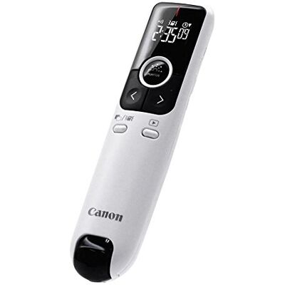 Canon 1344C001 Presenter a Raggio Medio con Puntatore Laser, Bianco Canon 1344C001 Presenter a Raggio Medio con Puntatore Laser, Bianco
