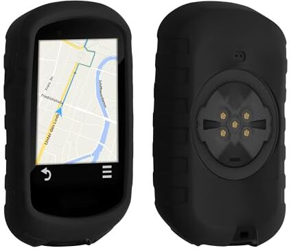 kwmobile Custodia Compatibile con Garmin Edge 830 Cover Navigatore Bici Custodia Protettiva Ciclocomputer GPS Silicone Nero