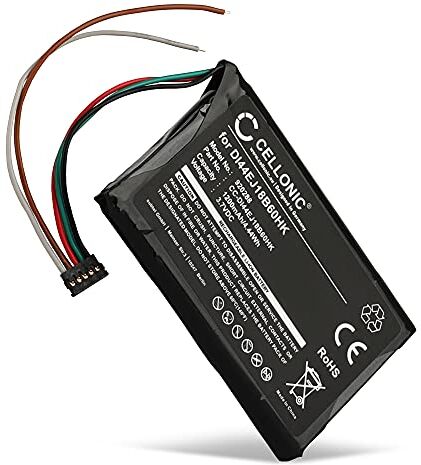 CELLONIC ® Batteria 361-00035-06, 361-00035-15 compatibile con Garmin Edge 1000 (010-01161-00) / Edge Explore 1000 Affidabile ricambio da 1200mAh per navigatore GPS