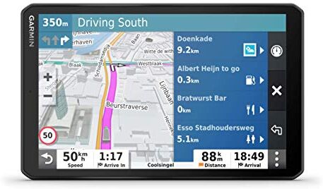 Garmin dēzl LGV800 MT-D, Infotraffico DAB, Display da 8", Mappa Europa, Navigazione in base a dimensioni, peso e carico, Truck Parking Europe