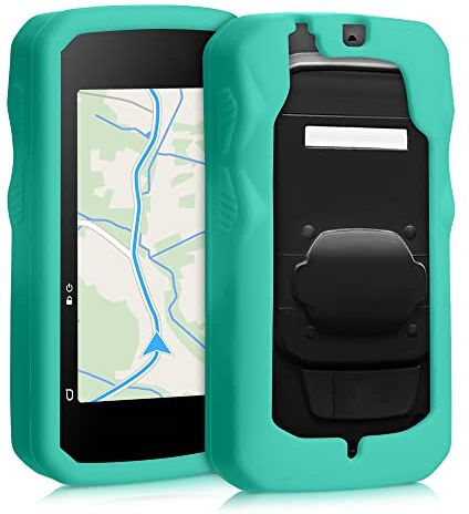 kwmobile Custodia Compatibile con Bryton Rider 750 Cover Navigatore Bici Custodia Protettiva Ciclocomputer GPS Silicone Verde