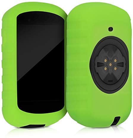 kwmobile Custodia Compatibile con Garmin Edge 830 Cover Navigatore Bici Custodia Protettiva Ciclocomputer GPS Silicone Verde