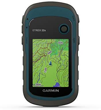 Garmin eTrex 22x, GPS portatile, display 2,2" a colori, mappa TopoActive EU preinstallata (Ricondizionato)