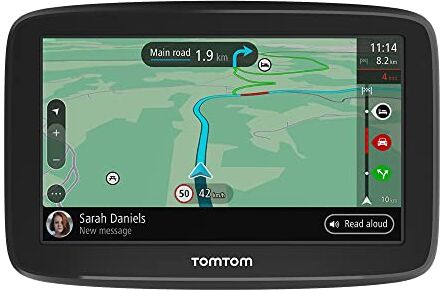 TomTom Navigatore Satellitare per Auto GO Classic, 5 Pollici, con Traffico, Tutor e Autovelox di Prova, Mappe Europa, Aggiornamenti Tramite WiFi, Supporto Reversibile Integrato