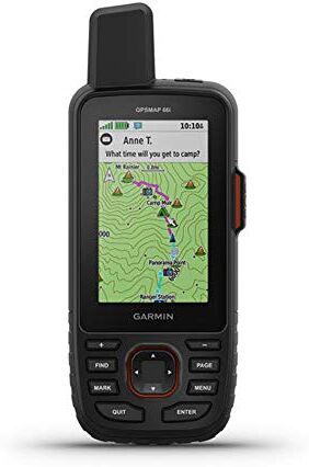 Garmin GPSMAP 66i, GPS Handheld and Satellite Communicator, Featuring TopoActive mapping and inReach Technology