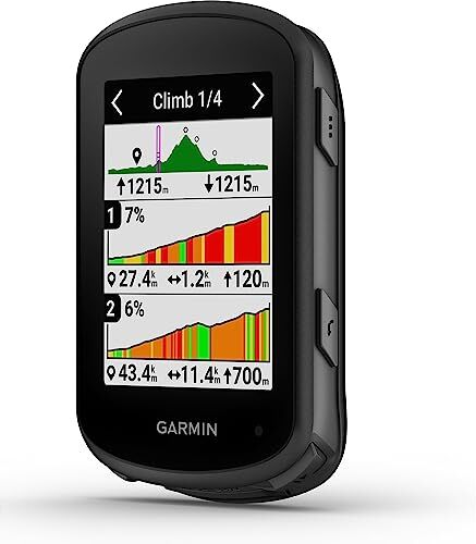 Garmin 840 Solar Edge Compteur GPS Cycle Novità di aprile 2023, Nero