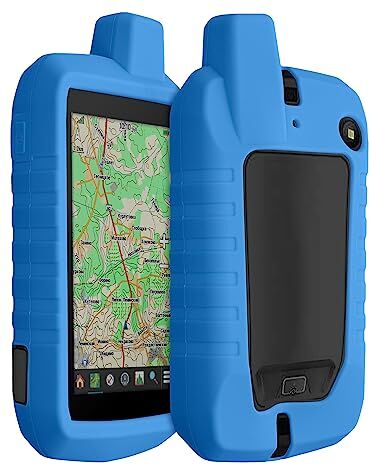 kwmobile Cover in silicone compatibile con Garmin Montana 700 Custodia protettiva antiscivolo compatibile con dispositivi GPS di navigazione Protezione navigatore