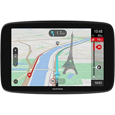 TomTom Navigatore per automobili GO Navigator (6 pollici, informazioni sul traffico in tempo reale e Avvisi su Tutor e Autovelox di prova, Mappe del mondo, aggiornamenti tramite WiFi) TomTom Navigatore per automobili GO Navigator (6 pollici, informazioni sul traffico in tempo reale e Avvisi su Tutor e Autovelox di prova, Mappe del mondo, aggiornamenti tramite WiFi)