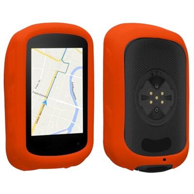 kwmobile Custodia Compatibile con Garmin Edge 840 / Edge 540 Cover Navigatore Bici Bumper Antiurto per Navigatore GPS Silicone arancione kwmobile Custodia Compatibile con Garmin Edge 840 / Edge 540 Cover Navigatore Bici Bumper Antiurto per Navigatore GPS Silicone arancione