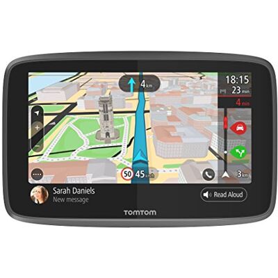 TomTom Go 6200 Navigatore GPS 6”, 800 X 480 Pixel, Chiamata in Vivavoce, Siri Google Now, Aggiornamenti Wi-Fi, Nero TomTom Go 6200 Navigatore GPS 6”, 800 X 480 Pixel, Chiamata in Vivavoce, Siri Google Now, Aggiornamenti Wi-Fi, Nero