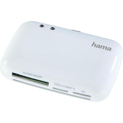 Hama 54835 Lettore Usb Per Tessera Sanitaria E Schede Memoria Sd/Mmc/Ms/Xd/Micro Sd/M2 Hama 54835 Lettore Usb Per Tessera Sanitaria E Schede Memoria Sd/Mmc/Ms/Xd/Micro Sd/M2