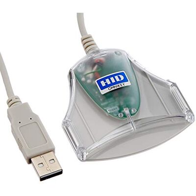 HID Omnikey Lettore e Scrittore di Smart Card USB per CNS, eID, CRS Firma Digitale, 3021 (trasparente) HID Omnikey Lettore e Scrittore di Smart Card USB per CNS, eID, CRS Firma Digitale, 3021 (trasparente)