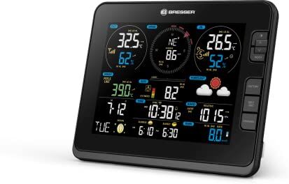 BRESSER Stazione base aggiuntiva/di ricambio per WSX3001 Profi WLAN Meteo Center