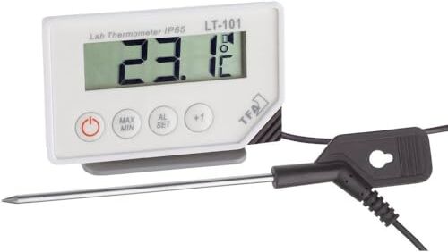 TFA 30.1033 Interno Electronic environment thermometer Bianco termometro